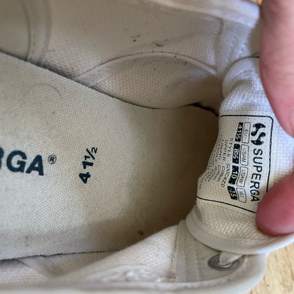 Superga rainbow platform 2790 White Canvas Sneakers - Picture 4 of 8